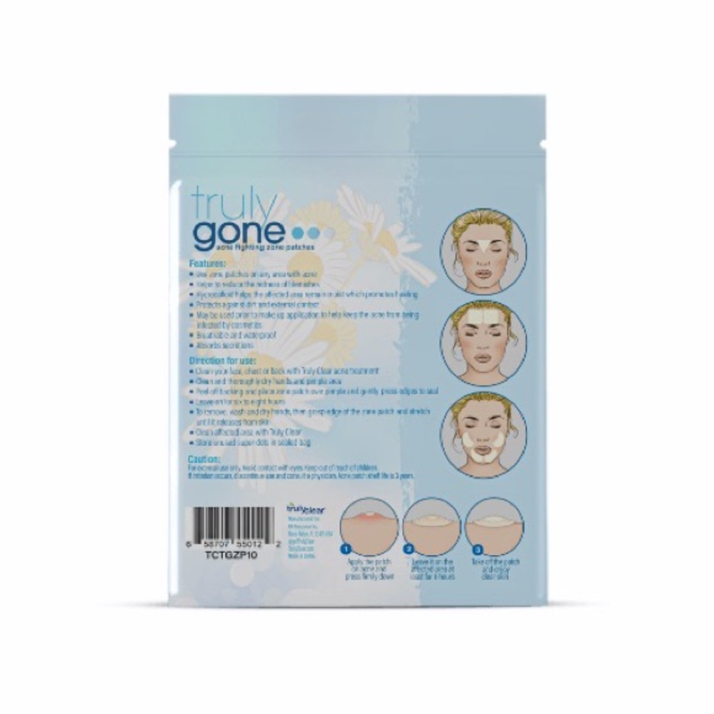 💄 SALE💄 NWT Truly Clear Truly Gone Zone Patches - Picture 2 of 14